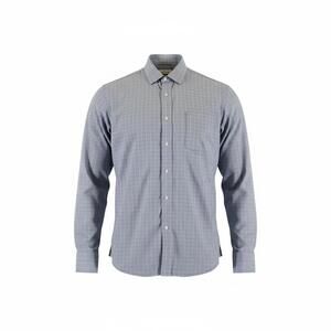 🧊 SLEEK COMFORT | Men’s Calvin Klein Ice Blue Stretch Shirt Large